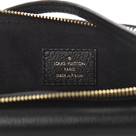 louis vuitton empreinte twice noir black|Louis Vuitton embossed wallet.